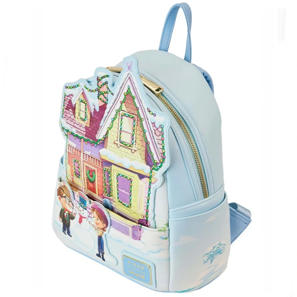 NWT SET Disney Pixar Loungefly UP mini backpack and wallet set
